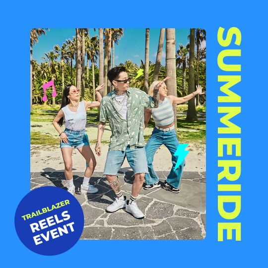 한국GM은 쉐보레 브랜드가 오는 26일까지 가수 박재범과 '트레일블레이저X썸머라이드' 인스타그램 이벤트를 진행한다.<한국GM 제공>